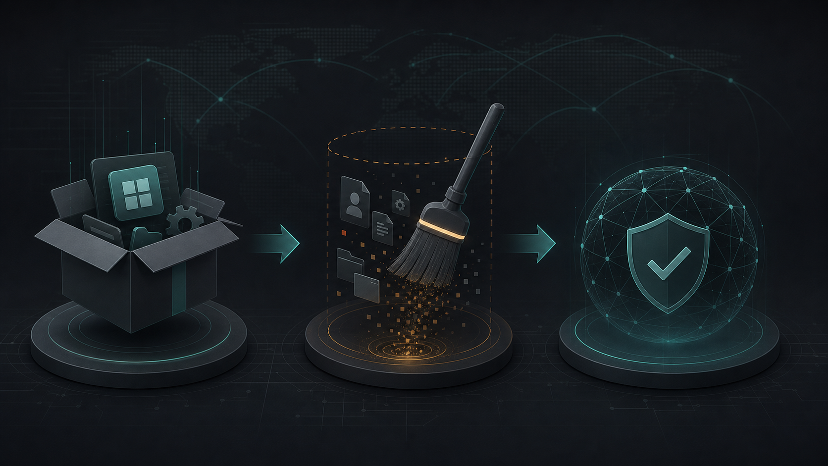 Редакционная иллюстрация к статье «Как удалить NekoRay: профили, system proxy, TUN и чистая переустановка»