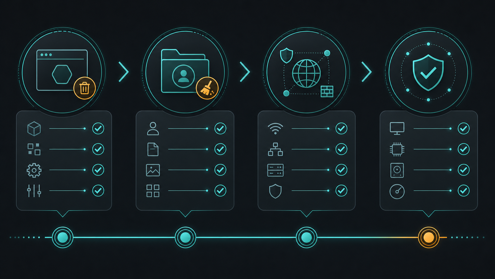 Поясняющая схема к статье «Как удалить NekoRay: профили, system proxy, TUN и чистая переустановка»