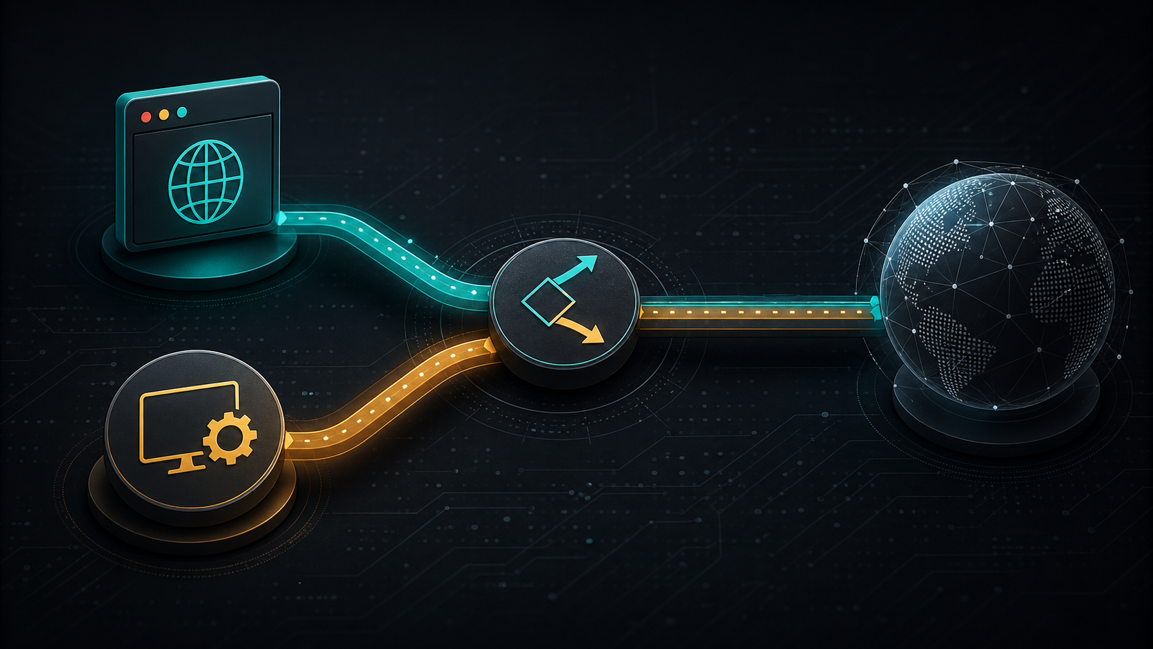 Редакционная иллюстрация к статье «NekoRay для браузера: System Proxy, отдельный профиль и проверка трафика»